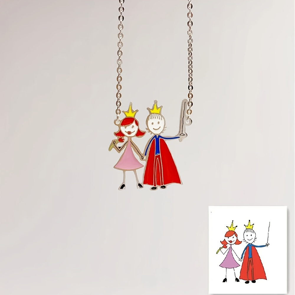 Kalung Liontin Enamel Kustom,  - Custom Name Necklace Stainless Steel ulasan dan harga