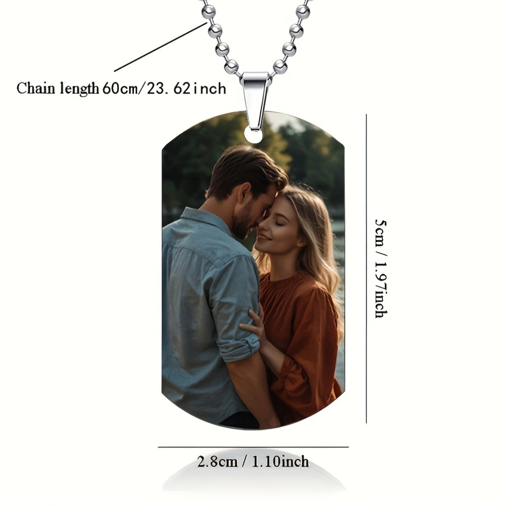 Kalung Liontin Pria Custom, Ka - Custom Name Necklace Stainless Steel ulasan dan harga