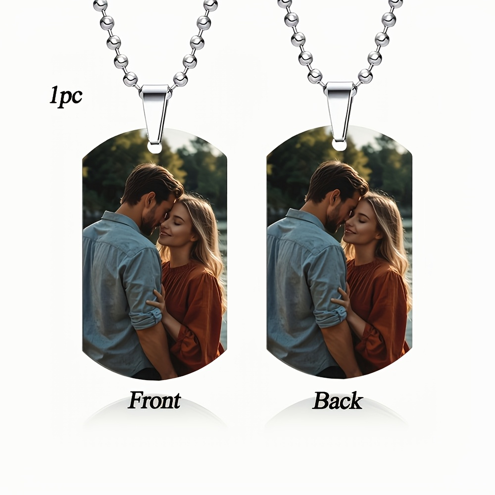 Kalung Liontin Pria Custom, Ka - Custom Name Necklace Stainless Steel ulasan dan harga