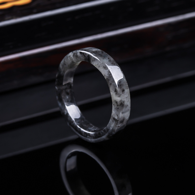 Cincin batu giok hitam jenis e - Rings ulasan dan harga