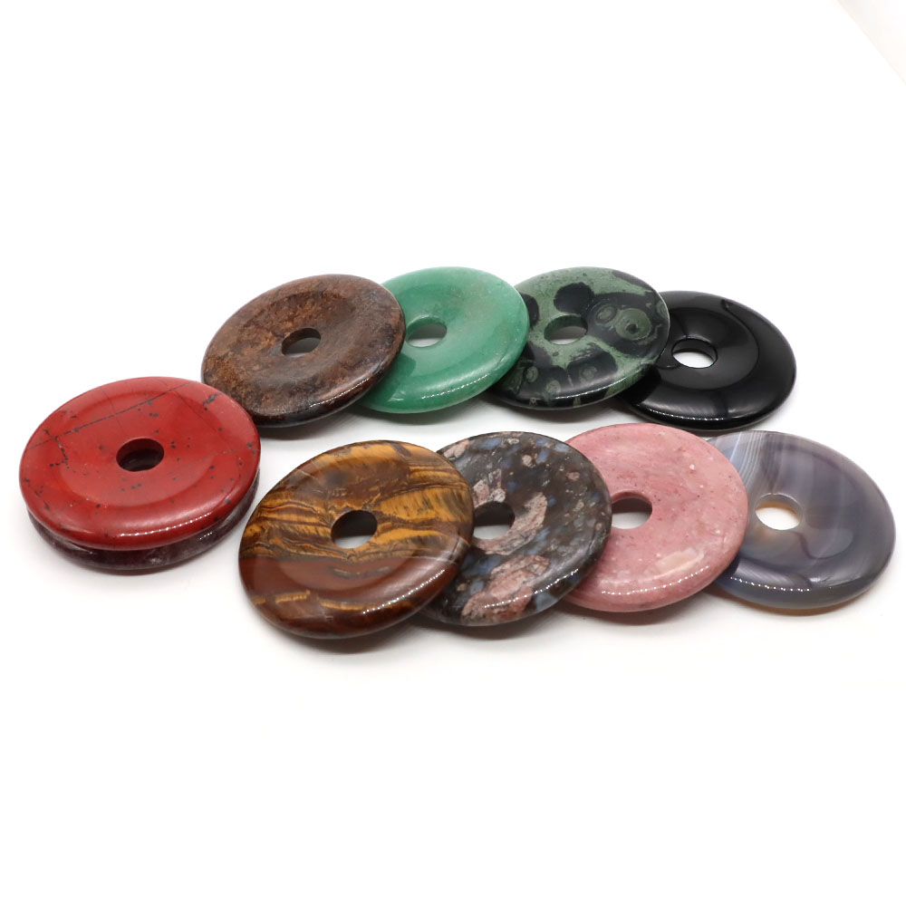 Batu Mata Harimau Alami 50mm L - Crystal Pendant Necklace Natural Stone ulasan dan harga